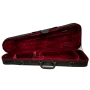 Petz hardfoam case, triangular, shoulder rest compartment, select: interior red / cover black 4/4