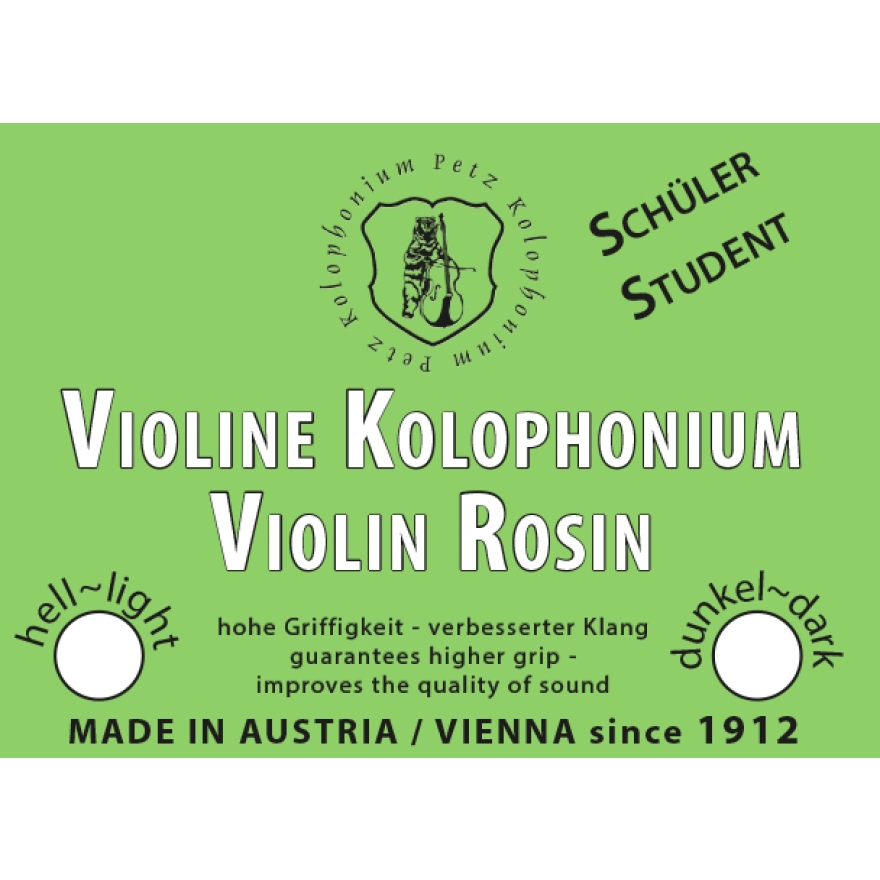 Petz Violine - Viola Kolophonium für Schüler und Studenten