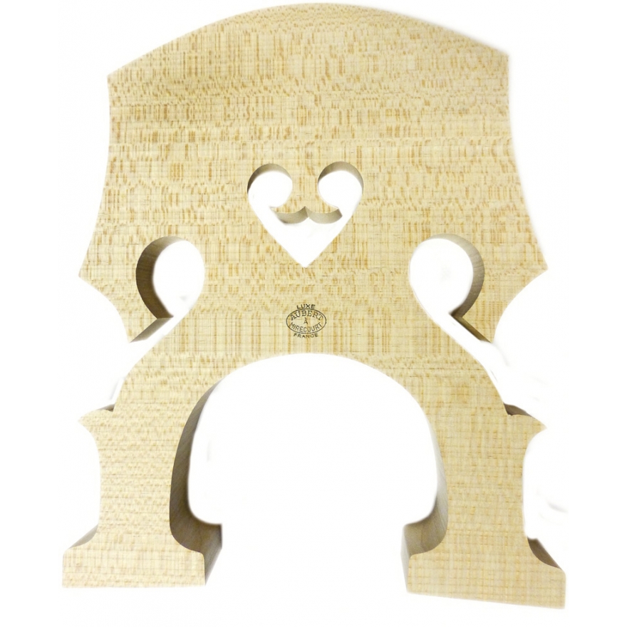 Aubert Bass Steg, gebeizt, ovaler Stempel