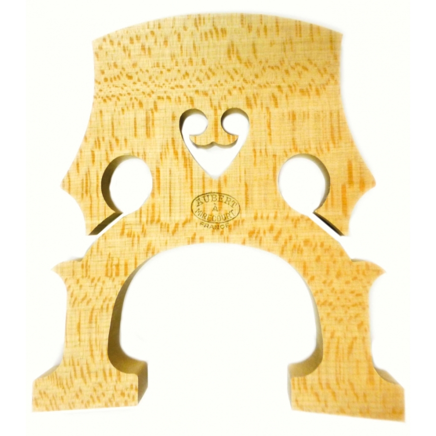 Special price - Aubert cello bridge, treated, with stamp