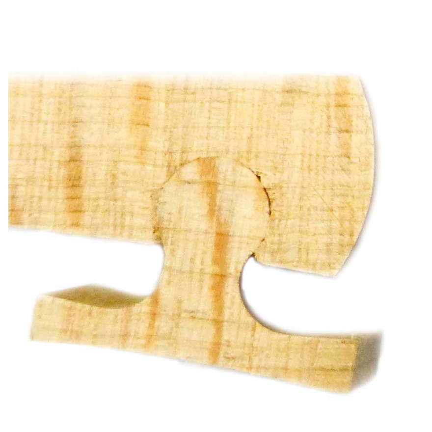 Aubert violin bridge, adjustable, high