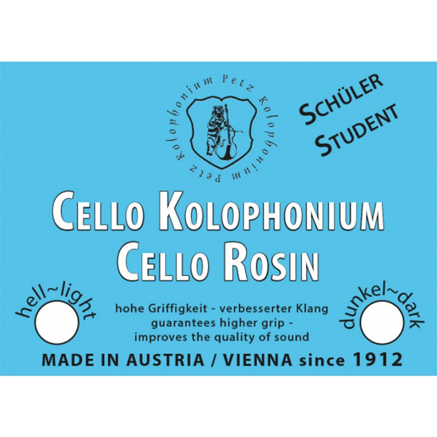 Petz Cello Kolophonium für Schüler und Studenten