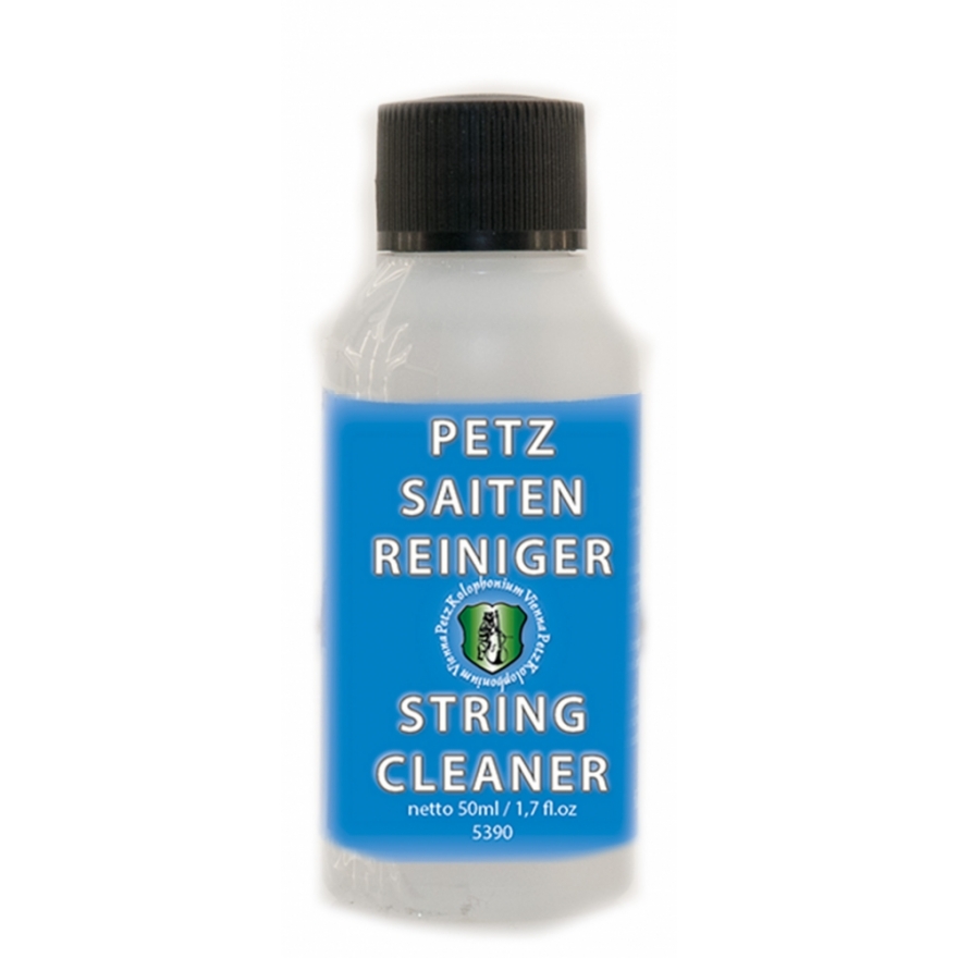 Petz String cleaner for steel and synthetic strings, 50ml