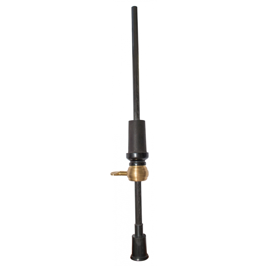 Petz bass endpin, carbon rod 12mm, ebony
