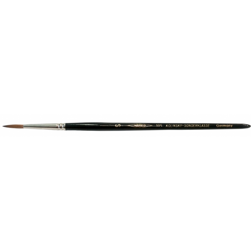 Habico Retouching brush round No. 5 - visible hair length 17mm