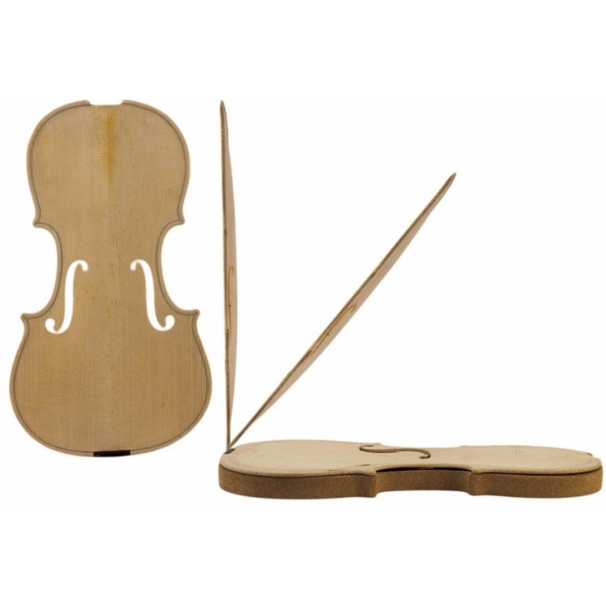 Kaiser cork form violin - for the top, registered design, 20mm thick