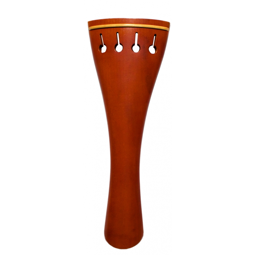 Acurameister Ultimo tailpiece violin, french model, boxwood with beige saddle