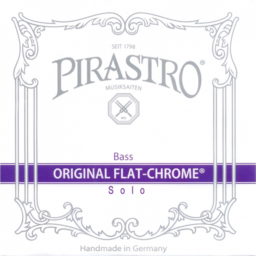 Pirastro Original Flat-Chrome Solo Bass SATZ