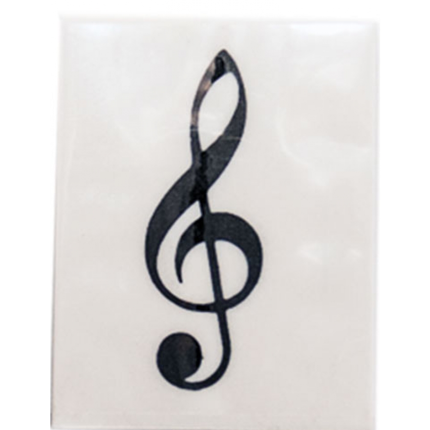 Rubber clef