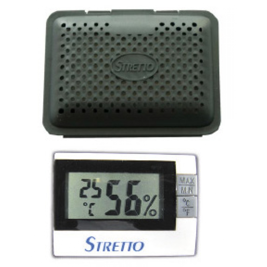 Stretto Humidifier for violin/viola + hygrometer