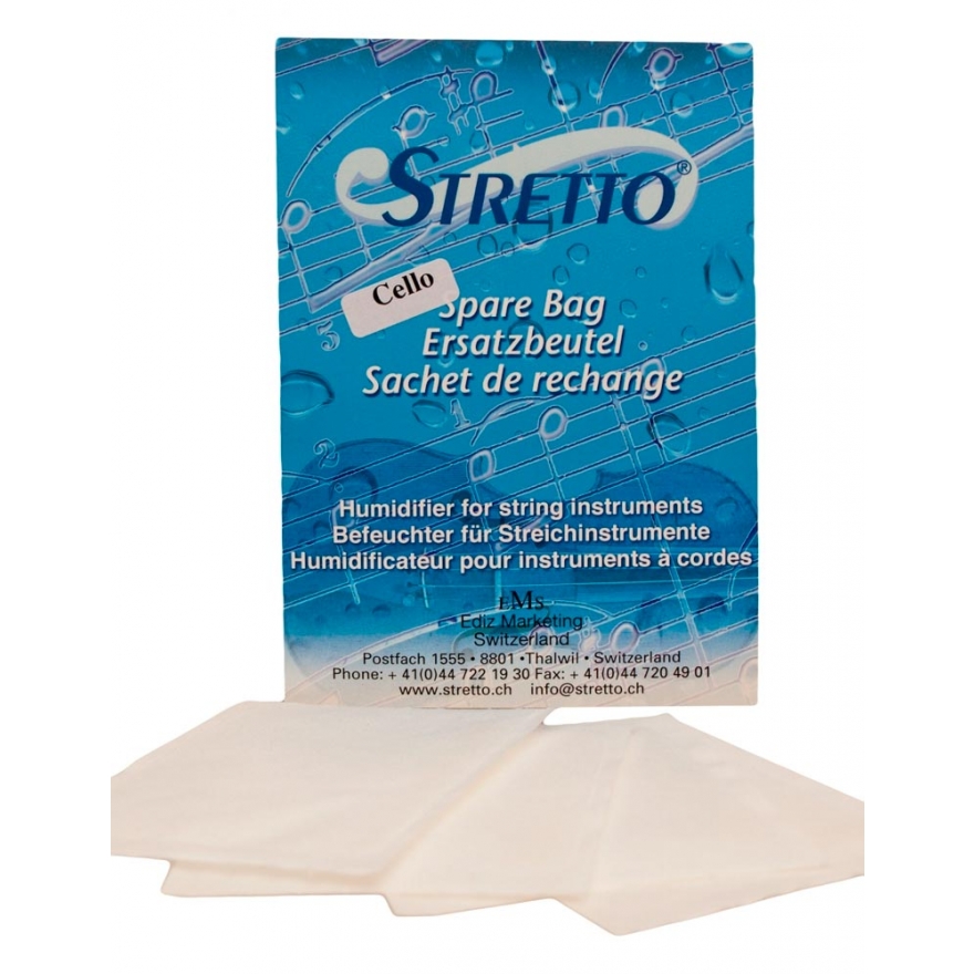 Stretto spare bags 4 pcs. for Cello