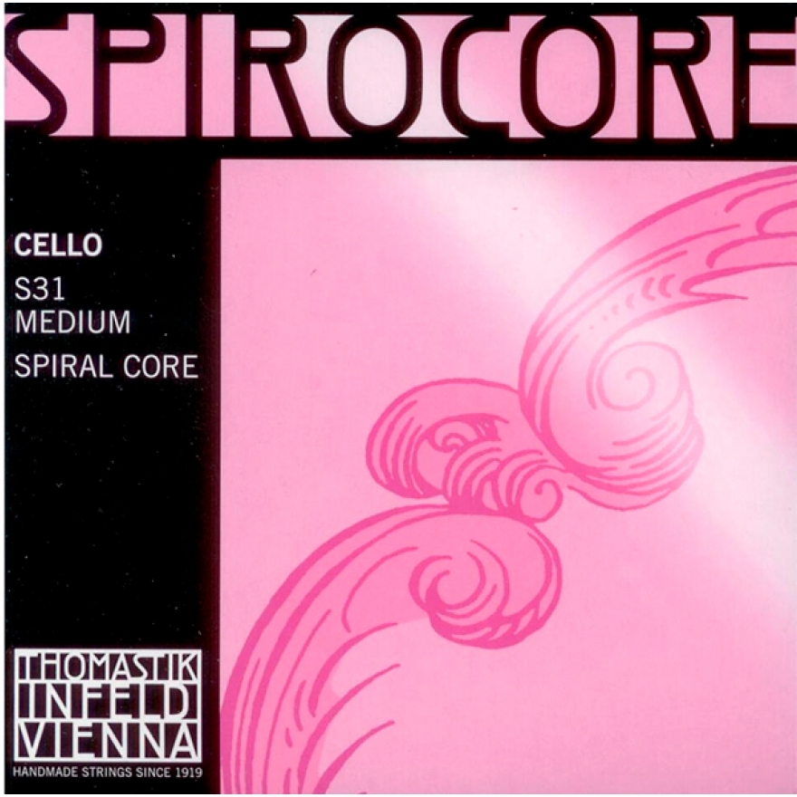 Thomastik-Infeld Spirocore cello D, chrome