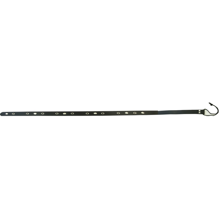 Endpin holder cello, leather strap, foam rubber underlayer, anti-slip
