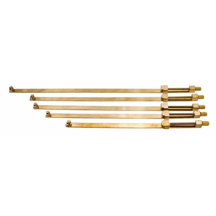 Petz Rissklammern Cello, Set 5-tlg, ohne Gummibacken