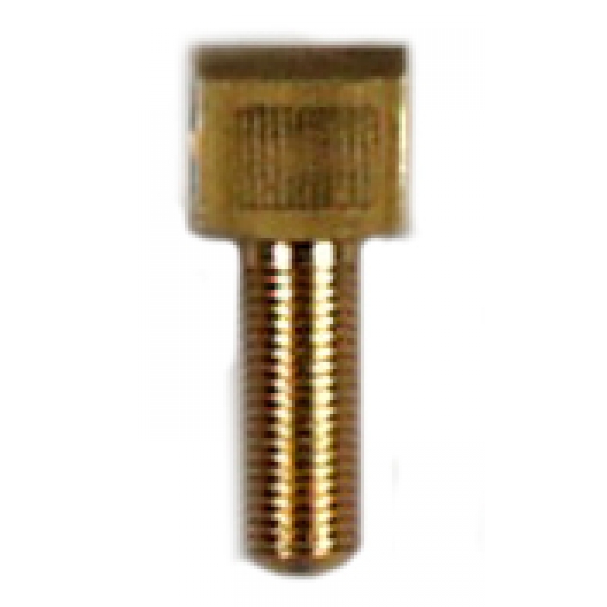 Paulus bass nut, brass, 4,0mm shaft, fine thread