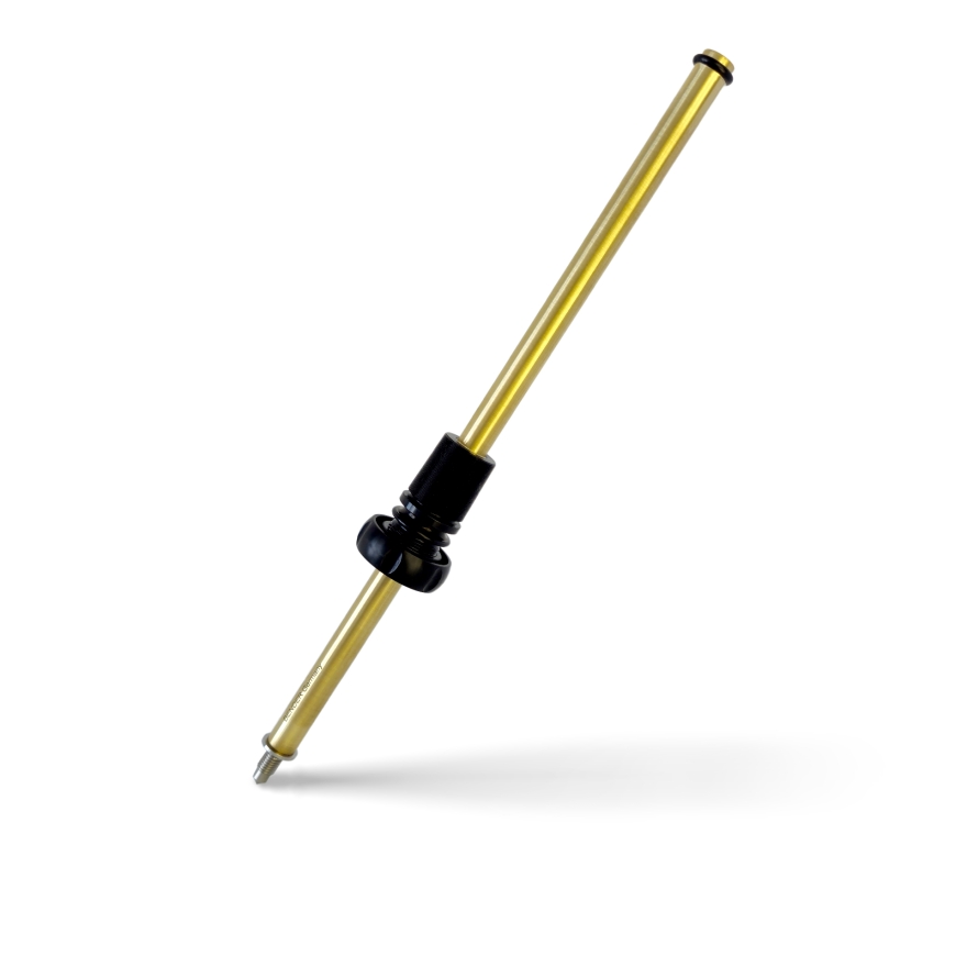 Bender Bass Stachel, Messing massiv 39cm, Ø 16mm