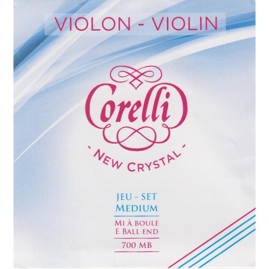 Corelli Crystal violin SET, ball end