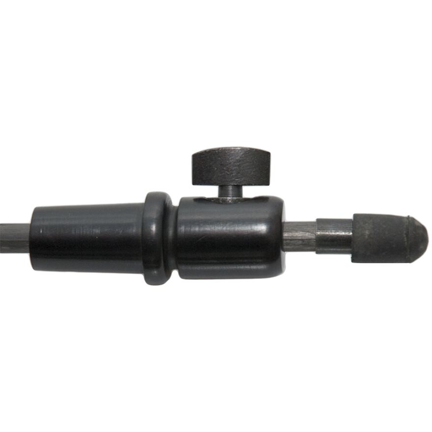 Petz Cello Endpin Carbonrod, 55cm, Ø 10mm, ebony cone