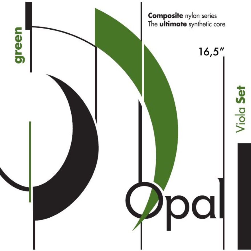 Special price - For-Tune Opal Green viola SET
