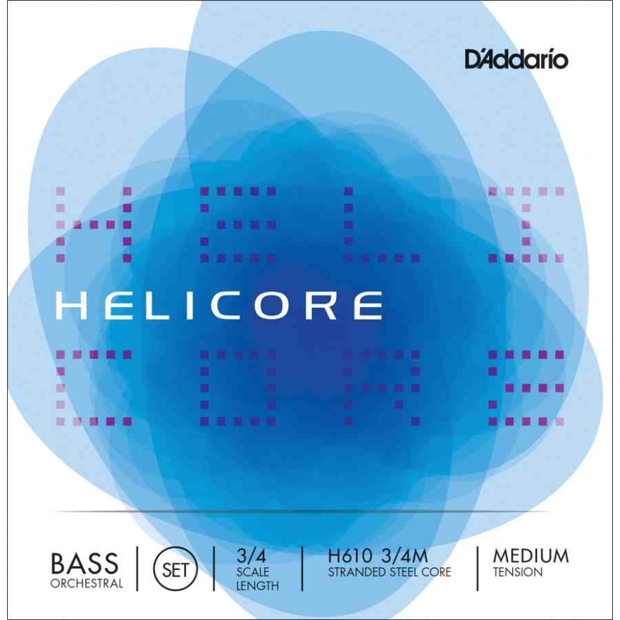 D`Addario Helicore Hybrid Bass B, mittel