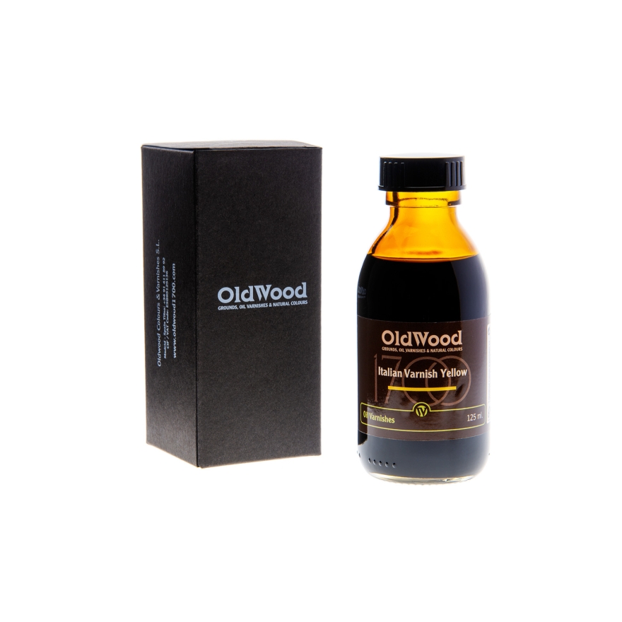 Old Wood Italian Yellow - färbiger Öllack 125ml