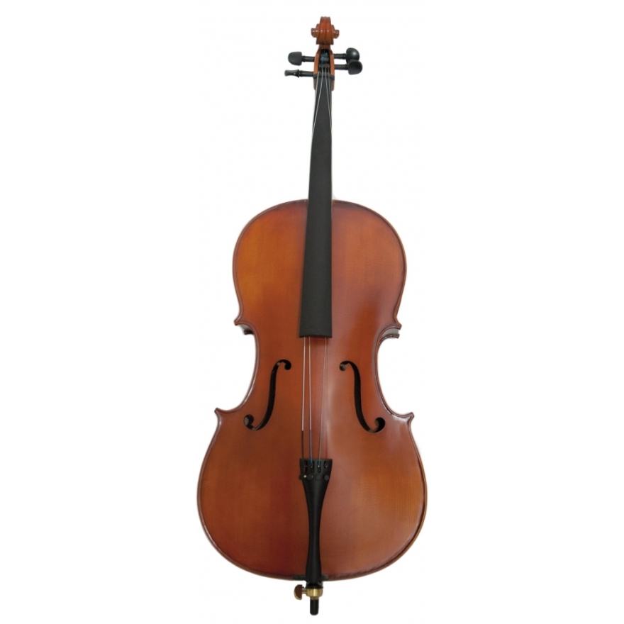 Petz Cello TW300VC, künstlich geflammt - spielfertig