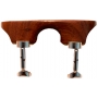 Petz Chinrest for violin, model Flesch, rosewood, Hill screws