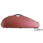 Crescent shaped violin case composite, ultra-light