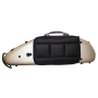 Crescent shaped violin case composite, ultra-light