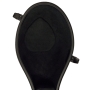 Cello case, extra light, black/silver metallic