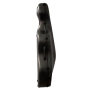 Cello case, extra light, black/silver metallic