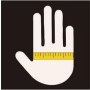 Handschuhgrößen und Handmaße (die Hand herum)