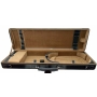 Exclusive GL-leather violin case, brown interior